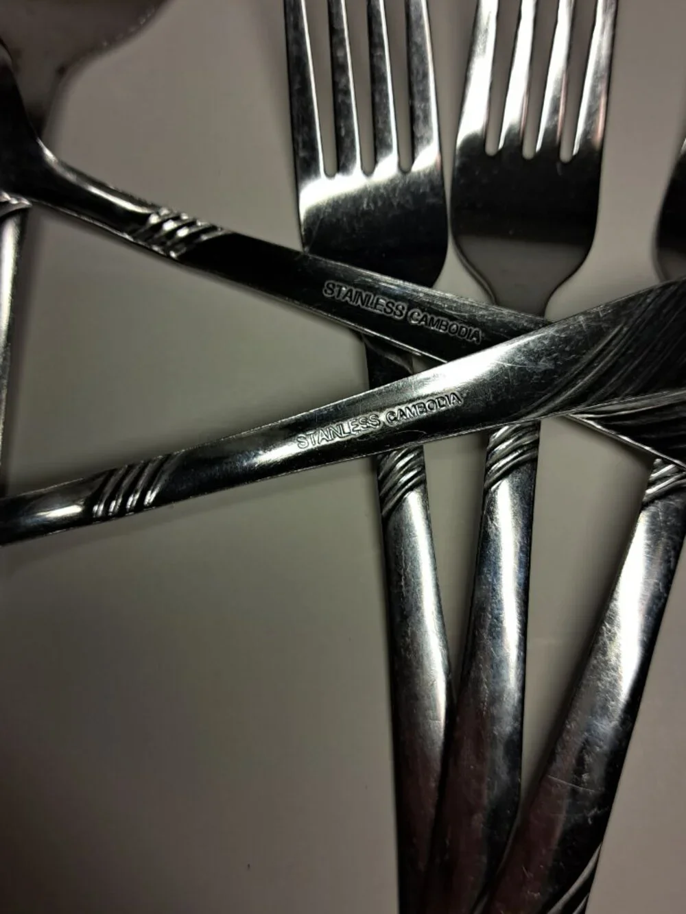 Fork and Spoon Set - Stainless Steel